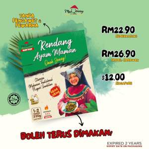 Rendang Ayam Maman Mak Jenny Omak Jenny