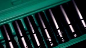 ชุดลูกบล็อกยาว ชุดบล็อก ชุดประแจไฟฟ้า ลูกบล็อคลมยาว ลูกบล็อกดำ 1/2 4หุน ตัวยาว 10/20 ตัว /ชุด 8-32mm