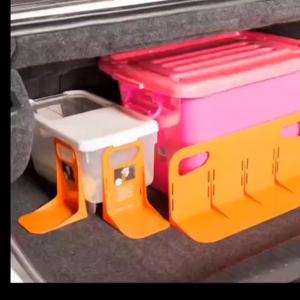 Car Trunk Storage Rack Universal Shock-absorbing Luggage Organizer Safely Anchors Items with Anti-slip Barrier Ultimate Enhanced
