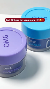 OMG Oh My Glow 5% Niacinamide Bright Barrier Moisture Gel | 2% Cica B-5 Calming Moisture Gel 45g