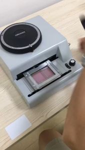 ✅Ready Stock✅DIY Hot Stamping Manual Embossing Code Printer Embosser Pressure Machine VIP Membership Credit Card PVC