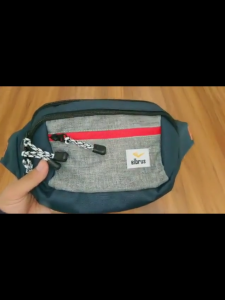 Tas Selempang Kecil Pria Waistbag Pinggang Cowok Premium Cordura Kuat Awet TL 293