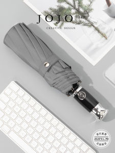 Automatic 10 Ribs Advanced Umbrella Large Reinforced Mr. Grocery JOJOS L. PD. Home Living Rainproof Sunshade Pure Color Foldable Umbrella