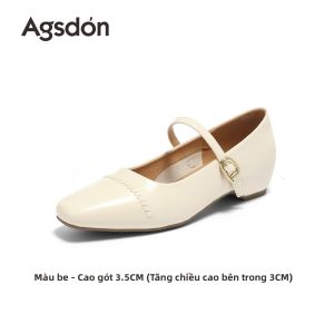 Agsdon | Giày Mary Jane Vintage Thoải Mái Cho Mùa Hè