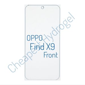 ฟิล์มกันรอยไฮโดรเจล | Hydrogel film คุณภาพดี สำหรับ OPPO Find X9 Pro  Find X9