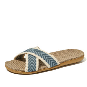 Inddoor Home Slippers Lightweight Women Slippers Antislip Bedroom Slippers Soft Bottom Couple Slippers Plus Size Flat Sandals