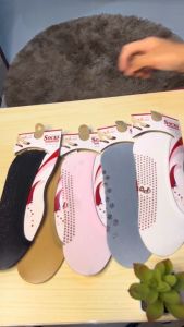 Kaos Kaki Hidden Socks Wanita Dewasa / Kaos Kaki Balet Anti Slip Kaos Kaki Pendek Invisible Warna Warni Murah