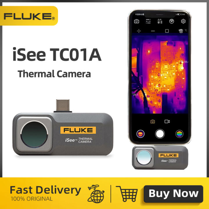 Fluke Isee Tc01a Thermal Camera For Smartphone Android Type C Mobile Phone  Floor Heating Pipe Pcb 256x192 25hz Hd Infrared Therm - Infrared Thermal  Imager - AliExpress