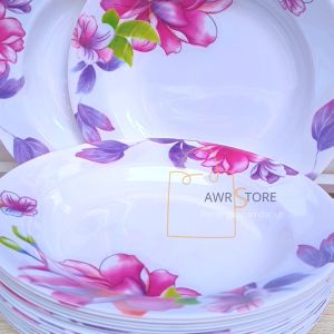 Piring Melamin Motif Bunga: Keunggulan dan Cara Penggunaan