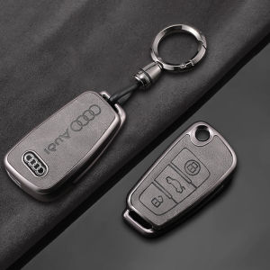 Zinc Alloy TPU Car Remote Key Case Cover Shell Fob For Audi A1 A3 8P A4 A5 A6 C7 A7 S3 S7 S8 R8 Q2 Q3 Q5 Q7 Q8 SQ5 TT RS3 RS6
