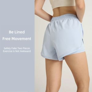 Sports women Yoga Shorts Lightweight Loose Athletic High Waist Quick dry breathable outdoor recreational running Yoga shorts🩳🩳