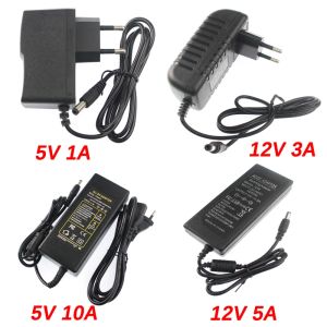 AC-DC 5V 12V 24V Power Supply Adapter 1A 2A 3A 5A 6A 8A 10A Power Adapter EU/US 220V To 12V Universal Charger for LED Driver