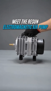 RESUN Electromagnetic Air Pump For Aquatic And Industrial Aerator Fish Farm Market