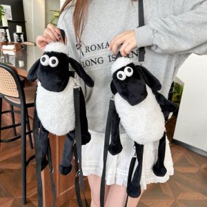 น่ารัก ตุ๊กตากระเป๋าเป้สะพายหลังน่ารักมินิสีเทาแมวรูปผู้หญิงปุยกระเป๋าสุนทรียศาสตร์ยัดไส้การ์ตูนซิปขนาดเล็กหญิงเด็กของขวัญ