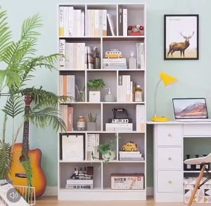 ⚡️พร้อมส่ง⚡️ ชั้นวางของ ชั้นวางหนังสือ ชั้น วาง ของ ชั้นวาง ชั้นหนังสือ ชั้นวางของอเนกประสงค์ ชั้นหนังสือการ์ตูน ชั้นห้องนั่งเล่นขนาดเล็กบ้านที่เรียบง่ายชั้นวางจอแสดงผล 60x24x150cmเด็กตู้หนังสือห้องนอนชั้นวางหนั