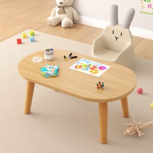 Simple Study Desk for Children Baby Toy Table Early Education Kindergarten Student Desk Home Use Small Book Desk