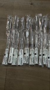 Cọ tỉa đầu nhọn đi nét lông trắng thân trong suốt. Cọ nét nhỏ vẽ tranh vẽ mô hình tô màu số hóa LIM Art