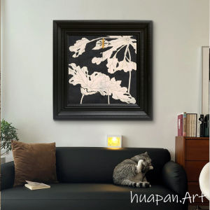 Modern Abstract Living Room Decorative Artwork Square Combination Paintings French Vintage Entrance Hall Hanging Pictures