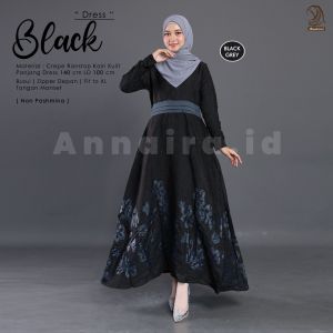 CANDELLA DRES - GAMIS BAHAN EMBORDERY IMPORT MOTIF BUNGA CANTIK COCOK BUAT KONDANGAN BY ANNAIRA.ID