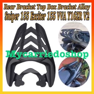 Motorcycle Rear Heavy Duty Alloy Top Box Bracket For Yamaha Sniper 155 Exciter 155 VVA Y16ZR V2 Made in Thailand