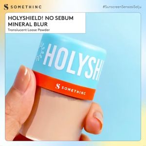 SOMETHINC Holyshield! No Sebum Mineral Blur Translucent Loose Powder SPF 30 PA++ Sunscreen 11gr bpom