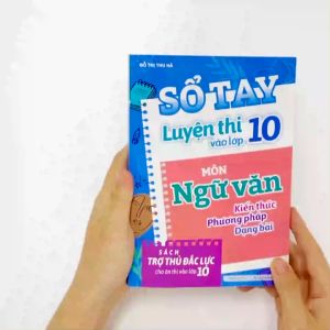 Sách Combo Sổ tay luyện thi vào lớp 10 môn Ngữ Văn và Tiếng Anh