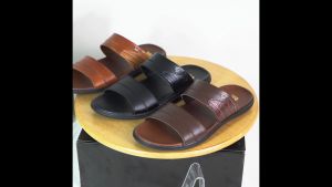 Sandal Pria Casual Kulit  Kokop  Anti Slip Premium LS442