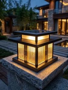 QIANQIU | Outdoor Waterproof Solar LED Post Light