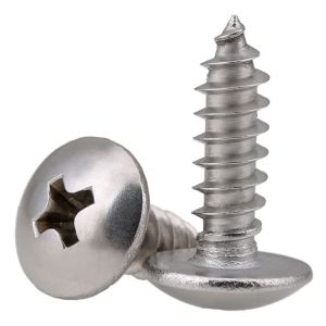 POWER&STRONG | Stainless Steel Mushroom Head Self Tapping Screws