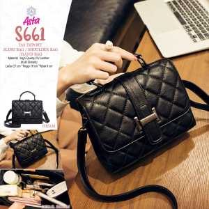 BISA COD Tas Keren Import Sling Bag / Shoulder Bag / Hand Bag High Quality Tas Import S661 Koleksi Tas Kerenz