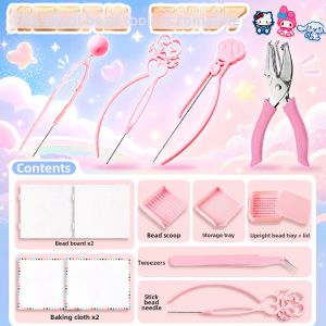 YUGUANG | Bean Art DIY Kit Bean Needles Spatulas Tweezers
