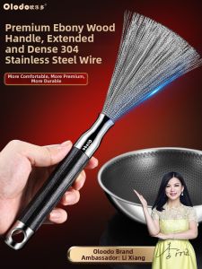 Olodo | Kitchen Long Handle Stainless Steel Brush