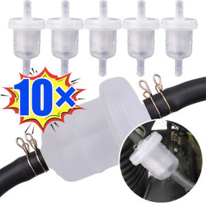 10PCS Motorcycle Fuel Filter Gasoline Gas Oil 110/125/150/175/200 Engine for Auto Scooter Scooter Dirt Bike ATV Fuel Filters