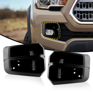 2Pcs For Toyota Tacoma TRD Pro 2016-2023 Daytime Running Light Fog Lamp Cover Shell Housing Bumper Driving Housing PT228-35170
