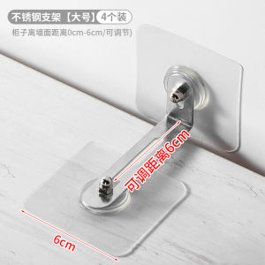 ตัวยึดป้องกันการตกตู้เฟอร์นิเจอร์ป้องกันการตลาดแบบคงที่ตัวล็อคโต๊ะชั้นวางหนังสือป้องกันการสั่นสะเทือนไม่ต้องเจาะรูปลอดภัยสำหรับเด็ก