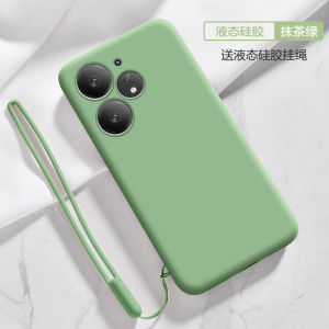 Realme Neo7 Turbo Liquid Silicone Phone Case Matte Finish Men Women Protective Cover Full Protection Drop Resistance Soft Shell