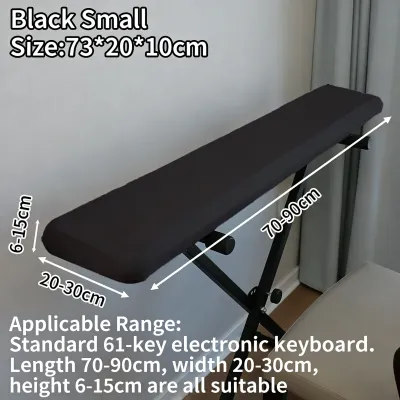 Heavy-Duty Piano Keyboard Cover Dustproof & Grime Resistant Pet & Scratch Resistant Easy to Clean Ideal for Home Use