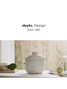 Olayks 1L Baby Food Maker | Micro Pressure Slow Cooker for Baby Porridge Puree Soup Stew | Infant Baby Food | Porridge Cooker 炖盅 宝宝辅食锅 慢炖锅 婴儿粥 宝宝炖汤