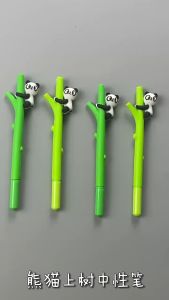 Bút nước bút gel hình gấu trúc bút bi gấu trúc bamboo cute dễ thương cao cấp kiểu mới