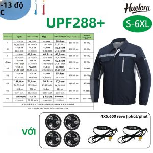 Áo Khoác Điều Hòa Không Khí 4 Quạt Nâng Cấp Dành Cho Nam Có Lớp Bảo Vệ Nhiệt Chất Liệu Polyester Phản Quang Thích Hợp Cho Đi Bộ Đường Dài Và Câu Cá Ngoài Trời