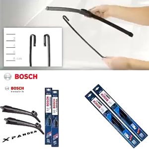 Bộ gạt Mưa xe Vinfast VF3 loại gạt silicon mềm Bocsch - Giá 1 đôi gạt trước gạt sạch nước độ bền cao