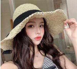 Nón đi biển rộng vành gấp gọn thời trang Hàn Quốc
