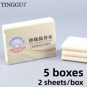TINGGU | Pearl Jewelry Care Cloth Dual-faced Velvet Multipurpose Cleaning Brightening Cloth
