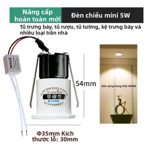SUNPAI LIGHTING | Đèn Downlight COB CRI Ra98 Chống Loá Đường Kính 30mm