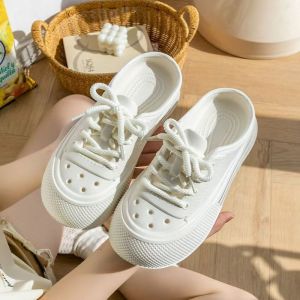 READY STOCK ELynA Women Thick Soles Closed Toe Slippers Women Super Soft Non Slip Shoes Casual Women Super Light Shoes Kasut Murah Kasut Ringan Kasut EVA