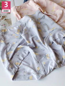 กางเกงขาสั้นผ้าฝ้ายโมดอลเอวสูงสำหรับผู้หญิง กางเกงบ็อกเซอร์ผ้าฝ้ายแท้บางฤดูร้อน กางเกงบ็อกเซอร์ผู้หญิงแบบใหม่ 2025 สำหรับคุณแม่