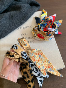 Retro Y2K Spicy Girl Style Metal Scarf Bracelet Women Niche Trend Fashion Versatile Hand Jewelry Trendsetter