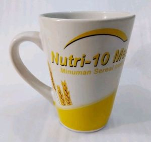 (1 biji)Gelas Kopi Keramik Tebal ukuran 200 ml dan 230 ml