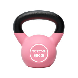 TEZEWA | Solid Cast Iron Kettlebell 6kg