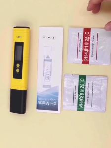DIGITAL PH METER TES KUALITAS AIR KALIBRASI OTOMATIS PORTABLE PRESISI LCD DIGITAL